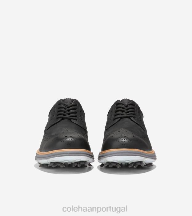 tom preto-natural-silencioso calçados 8Z8F201 mulheres Cole Haan sapato de golfe original grand tour - Image 2