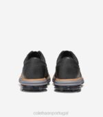 tom preto-natural-silencioso calçados 8Z8F201 mulheres Cole Haan sapato de golfe original grand tour - Image 3