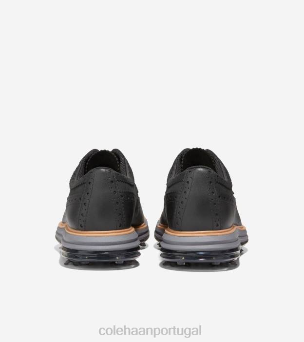 tom preto-natural-silencioso calçados 8Z8F201 mulheres Cole Haan sapato de golfe original grand tour - Image 3