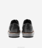 tom preto-natural-silencioso calçados 8Z8F407 homens Cole Haan sapato de golfe original grande - Image 3