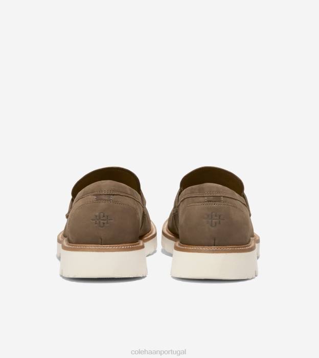 trufa nubuck-garça calçados 8Z8F377 homens Cole Haan penny loafer clássico americano - Image 4