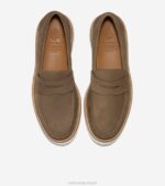 trufa nubuck-garça calçados 8Z8F377 homens Cole Haan penny loafer clássico americano - Image 5