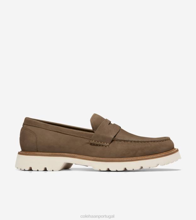 trufa_nubuck_garca_calcados_8z8f377_homens_cole_haan_penny_loafer_classico_americano.jpg trufa nubuck-garça calçados 8Z8F377 homens Cole Haan penny loafer clássico americano - Image 1