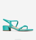 turquesa calçados 8Z8F10 mulheres Cole Haan sandália tanga cali