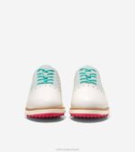 vidro marfim azul gergelim calçados 8Z8F213 mulheres Cole Haan sapato de golfe originalgrand shortwing oxford - Image 2