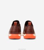 woodbury-chocolate-laranja escarlate calçados 8Z8F370 homens Cole Haan 4.zerogrand wingtip oxford - Image 3